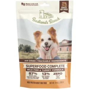 Badlands Ranch Superfood Complete Wild Fish & Turkey Formula Gently Air