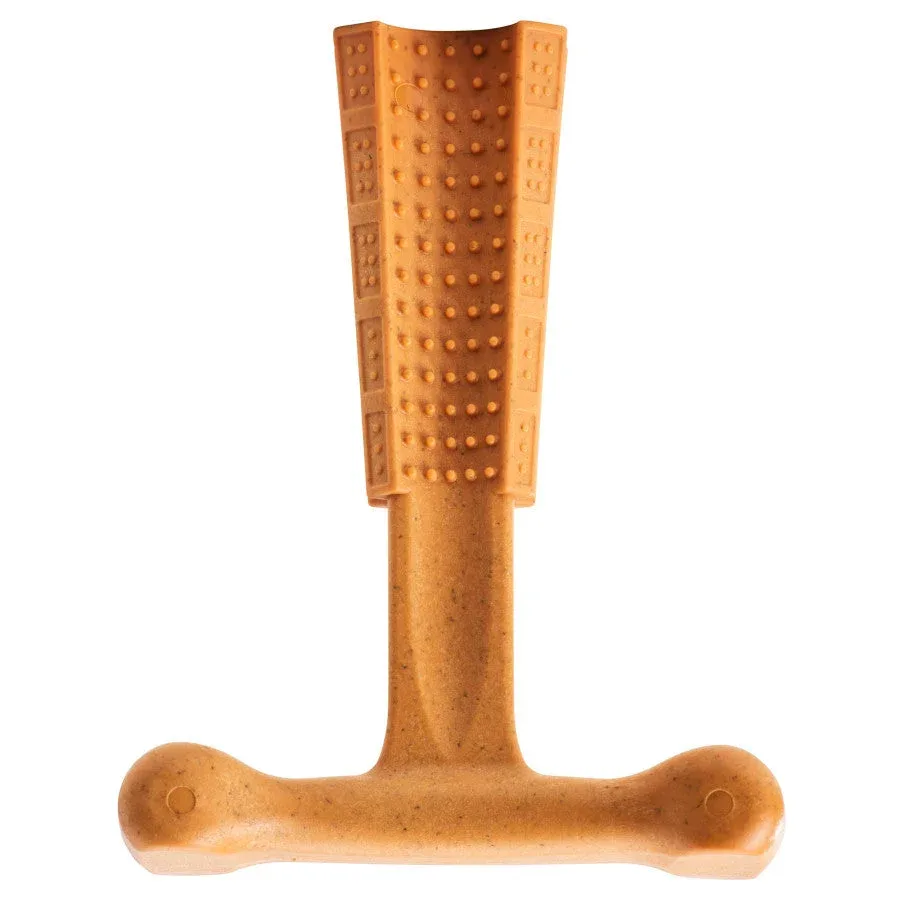 Bam-Bone Plus Dog Toy Brown 6 in - Image 2
