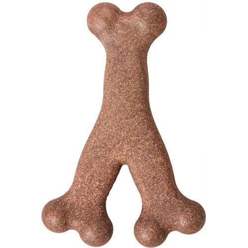Bam-Bone Wish Bone Bacon Dog Toy 5.25 in - Image 2