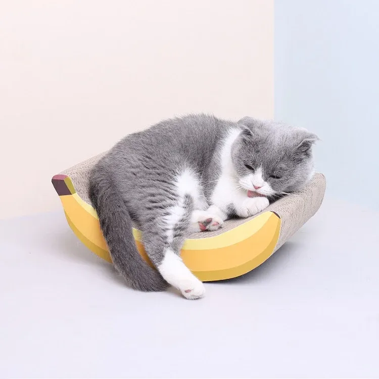 Banana Shaped Cat Scratching Pad - Image 2