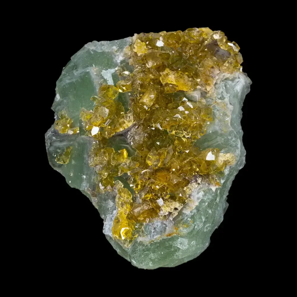 Barite w/ Fluorite