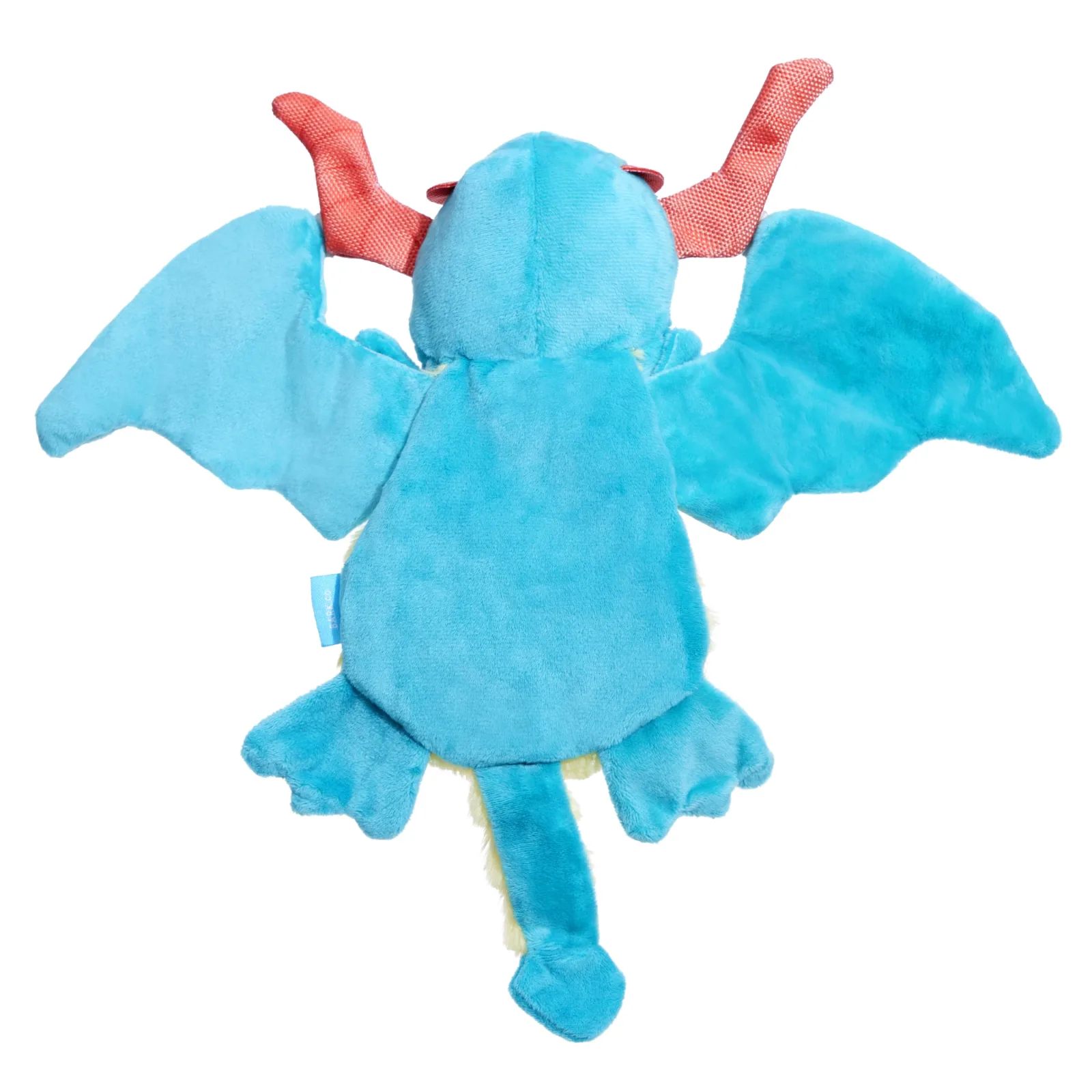 BARK Grimbold The Dragon blue red plush dragon dog toy XS/S - Image 2