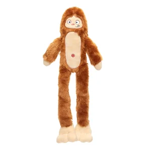BARK Hairy Henderson brown sasquatch bigfoot Plush Dog Toy ALL sizes