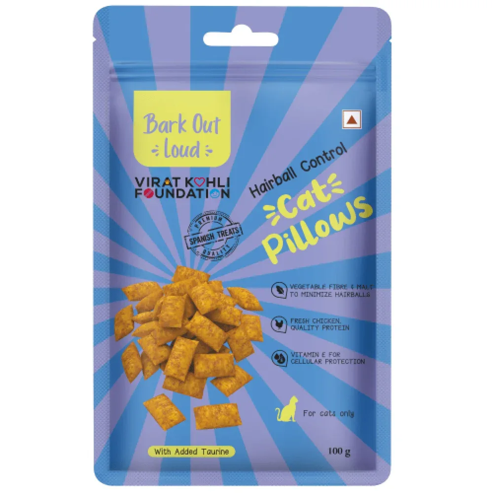 Bark Out Loud by Vivaldis Hairball Control and Sensitive Gut Pillow Cat Treats Combo - Image 2
