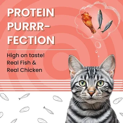 Bark Out Loud Essentials Real Fish Adult Cat Dry Food - Image 2