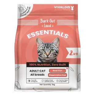 Bark Out Loud Essentials Real Fish Adult Cat Dry Food