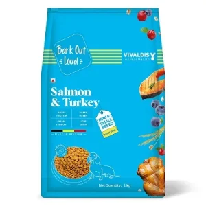 Bark Out Loud Salmon & Turkey Mini & Small Breed Adult Dog Dry Food