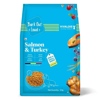 Bark Out Loud Salmon & Turkey Mini & Small Breed Adult Dog Dry Food