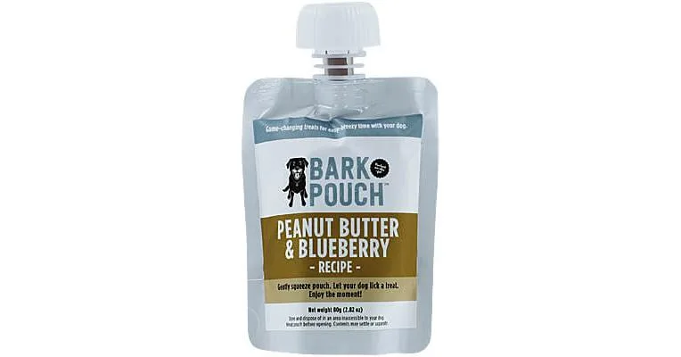 Bark Pouch - Peanut Butter & Blueberry, 80 gm Pouch