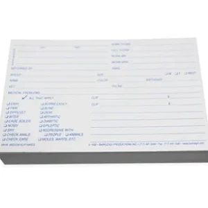 Barkleigh Medium Klip Kards, 4 x 6 inch, 100 Pack
