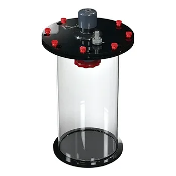 Bashsea 6-12 Waste Collector, 8.5 x 8.5 x 14 in. - Red/Black