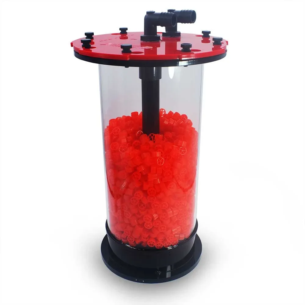 Bashsea BioSpace Reactor 8-2 (8" x 21") Up to 500 Gallons - Red