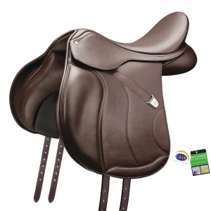 Bates WIDE All-Purpose+ Saddle in Luxe Leather with CAIR®
