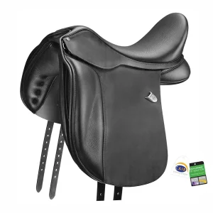 Bates WIDE Dressage Saddle in Heritage Leather with (CAIR®)