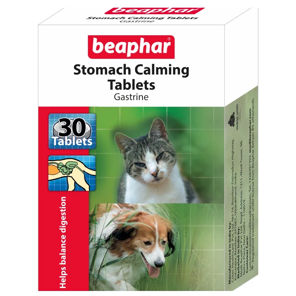 Beaphar Stomach Calming Gastrine Tablets for Cats and Dogs - Image 2
