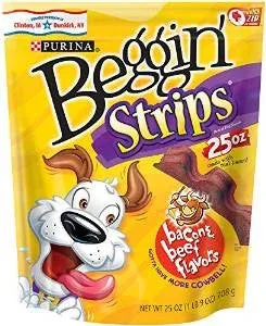 Beggin Strips Bacon/Beef 4/25oz {L+1}381085 - Image 2