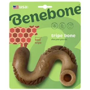 Benebone Tripe Bone Beef Tripe Flavor Dog Chew Toy