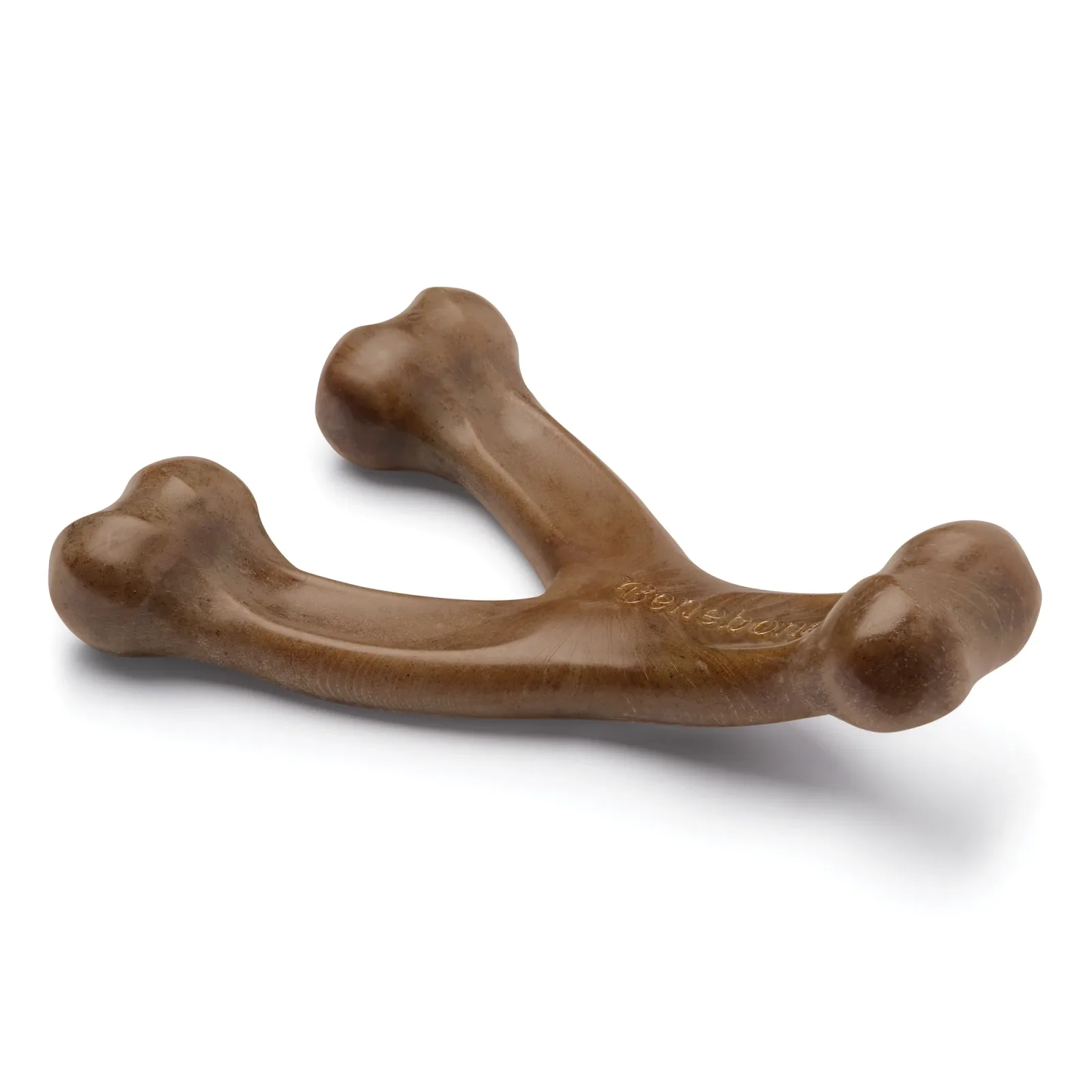 Benebone Wishbone Durable Dog Chew Toy, Real Bacon, Large - Image 2
