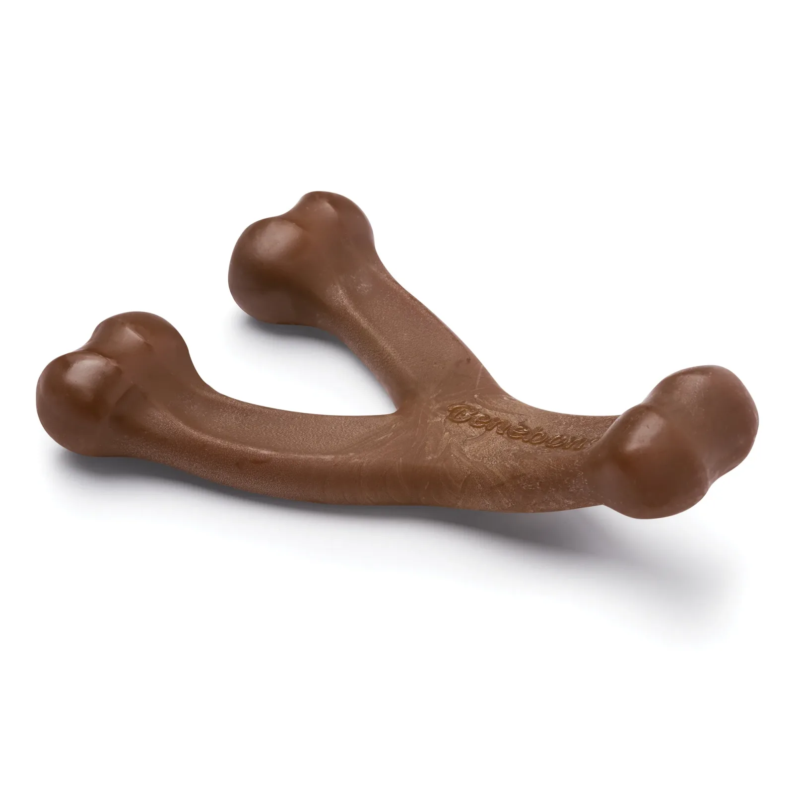 Benebone Wishbone Durable Dog Chew Toy, Real Peanuts - Image 2