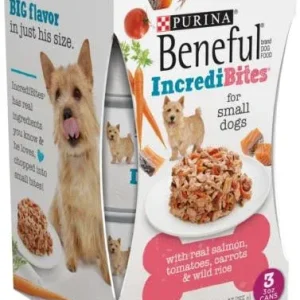 Beneful Prepared Meal Salmon Multi Pack Dog 8-3 / 3 oz