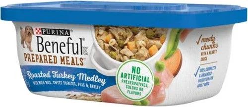 Beneful Prepared Meals Roasted Turkey Medley 8/10OZ {L-1} 178345 - Image 2