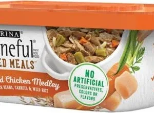 Beneful Prepared Meals Simmered Chicken Medley 8/10OZ {L+1} 178339