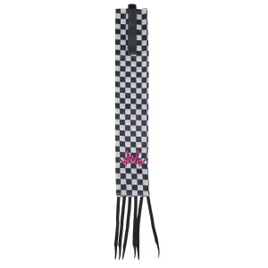 Best Ever Pads Hot Pink Checkered Deluxe Velcro Tail Bag