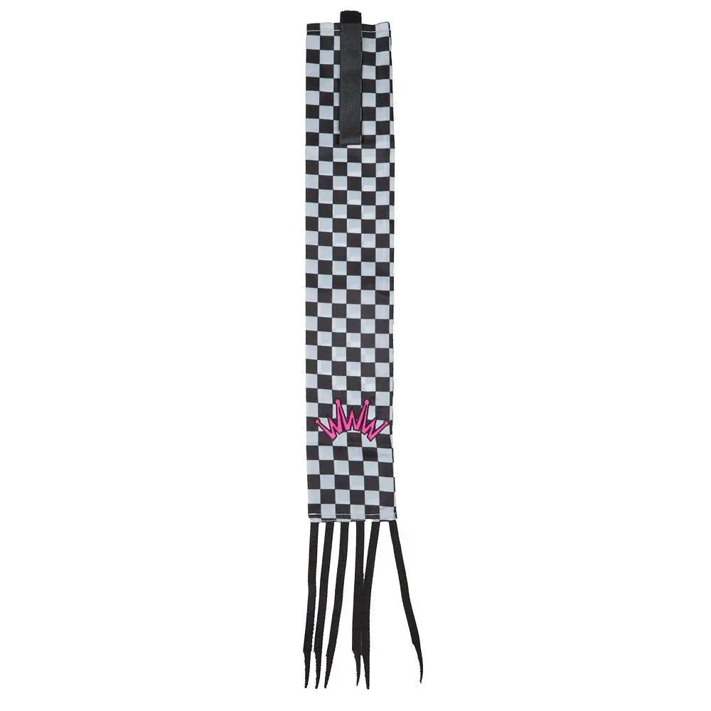 Best Ever Pads Hot Pink Checkered Deluxe Velcro Tail Bag