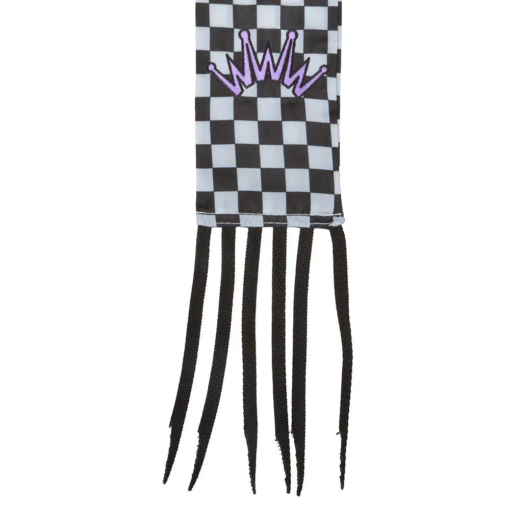 Best Ever Pads Purple Checkered Deluxe Velcro Tail Bag - Image 2