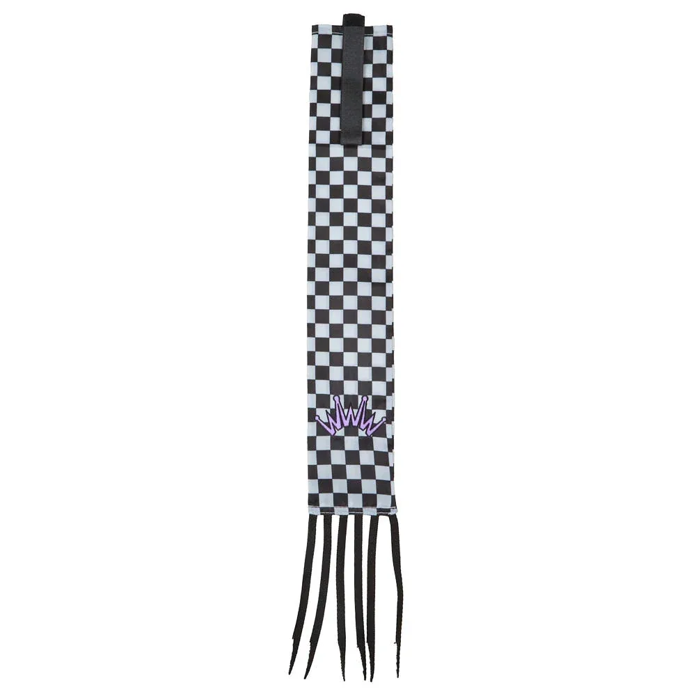 Best Ever Pads Purple Checkered Deluxe Velcro Tail Bag