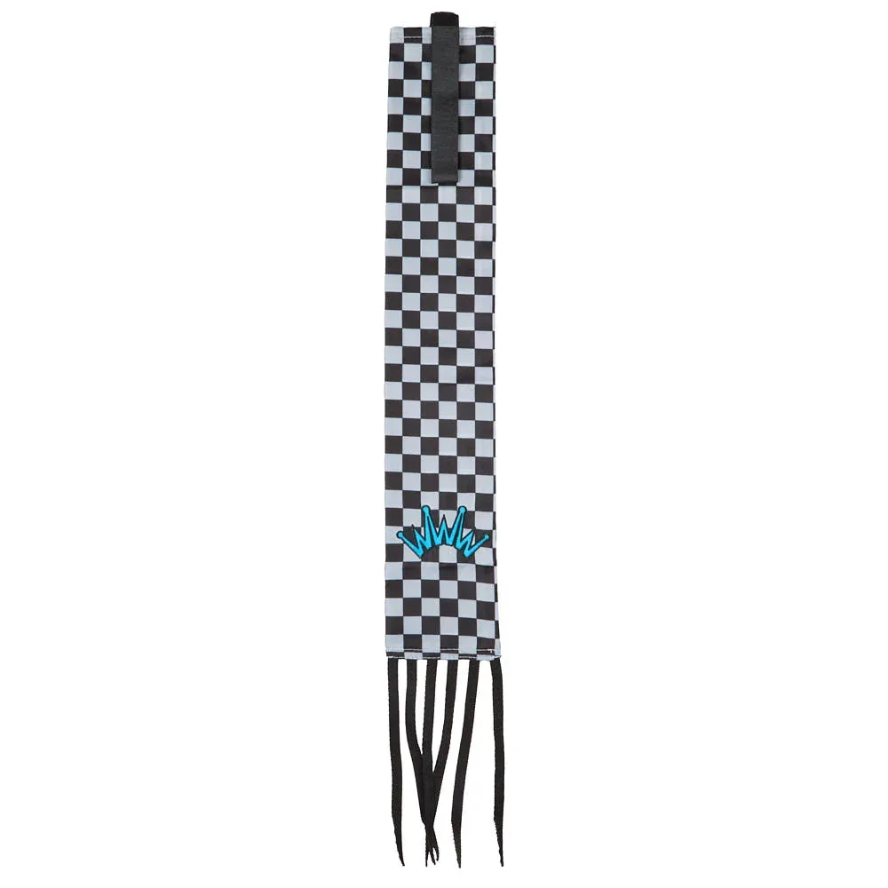 Best Ever Pads Turquoise Checkered Deluxe Tail Bag