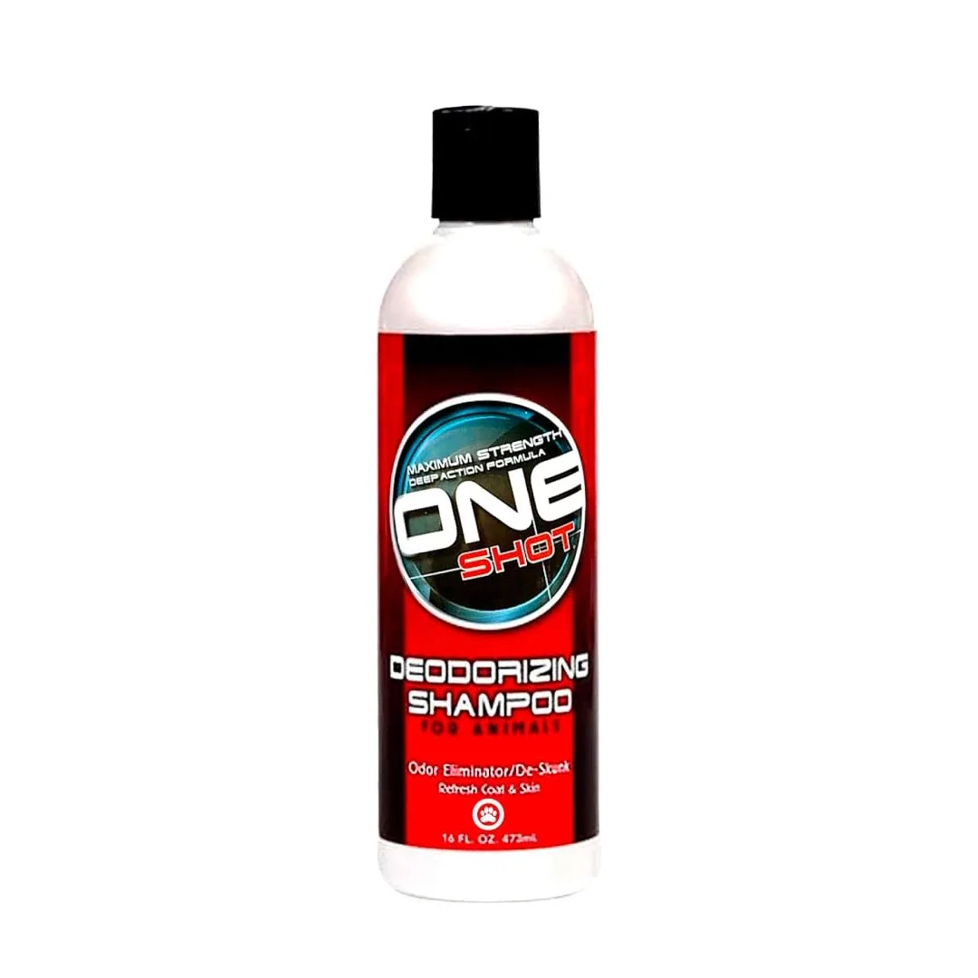 Best Shot One Shot Deodorizing Dog Shampoo, 16 oz