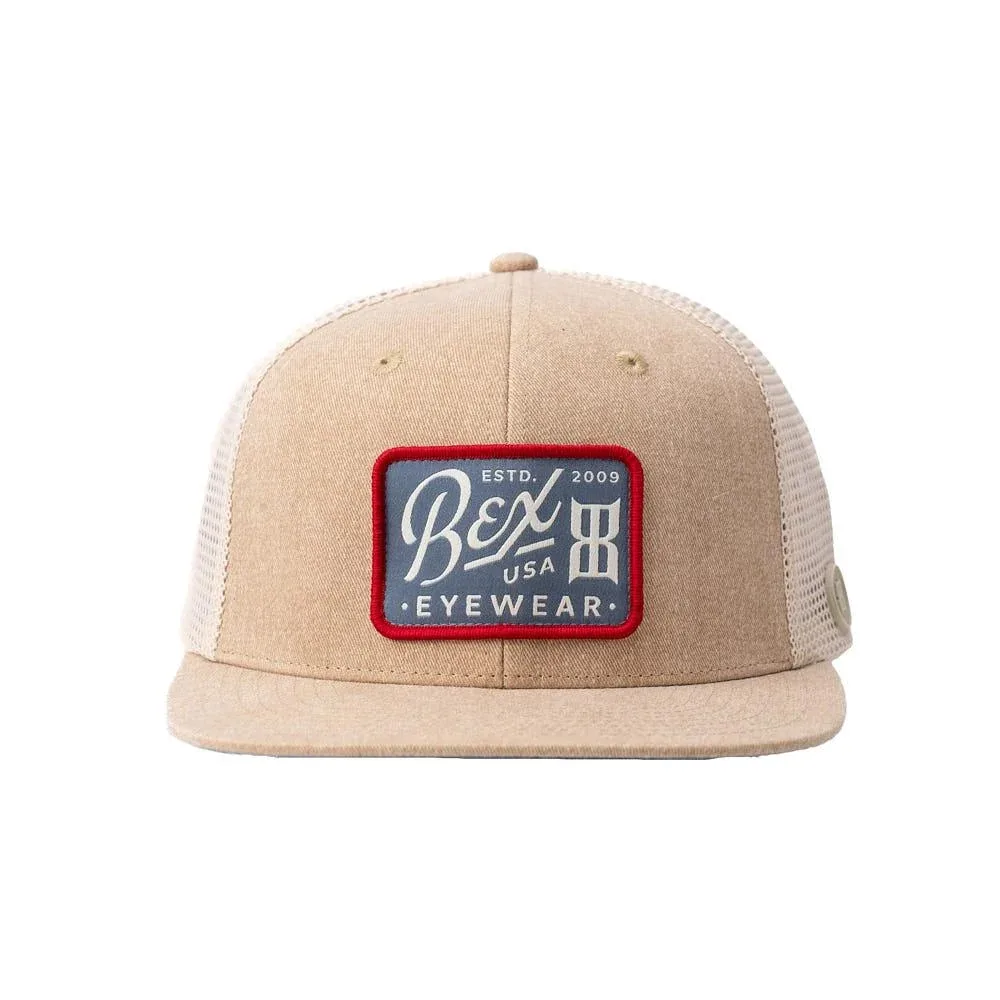 Bex Wyatt Sand & Denim Cap