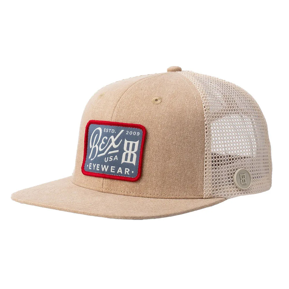 Bex Wyatt Sand & Denim Cap - Image 2