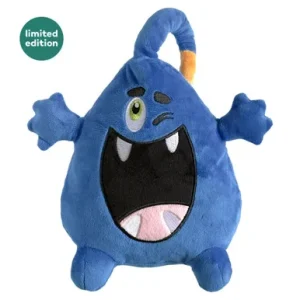 Big Fix Friends Dudley the Blue Monster Plush Dog Toy by Snugarooz