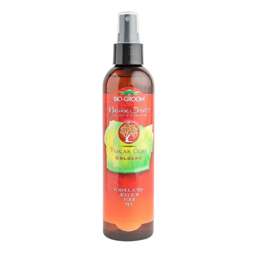 Bio Groom Natural Scents Tuscan Olive Pet Cologne 8 oz