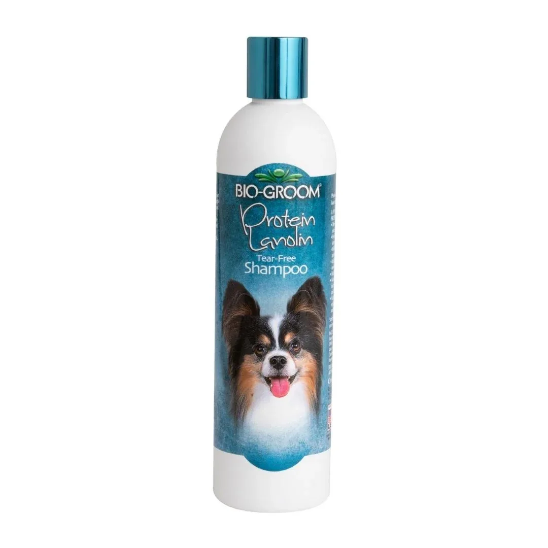Bio Groom Protein Lanolin Tearless Pet Shampoo 12 fl oz