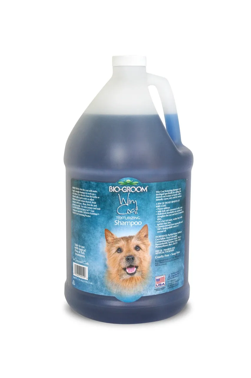 Bio-Groom Wirey Coat Dog Shampoo, 1 Gallon