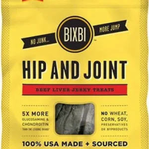 Bixbi Dog Hip & Joint Beef Liver Jerky 5oz {L+x}