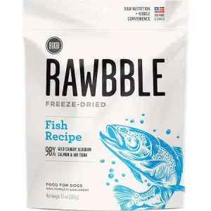 Bixbi Rawbble Dog Freeze Dried Fish 13oz {L+x}