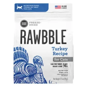 Bixbi Rawbble Turkey Recipe Freeze
