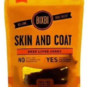Bixbi Skin And Coat Chicken Breast Jerky Dog Treats-5-oz-{L+x}