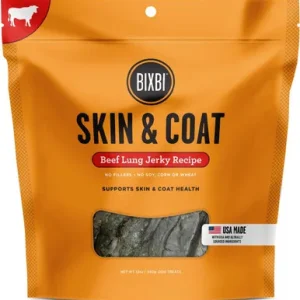 Bixbi Skin & Coat Beef Liver Jerky Dog Treats