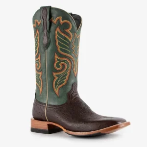 Black Canyon Trading Co Rod's Tobac Turnaround Smooth Ostrich Boots