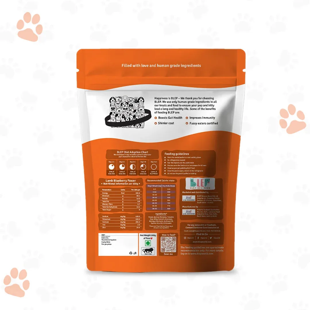 BLEP Paneer Quinoa Pawer Dog Wet Food (200g) - Image 2