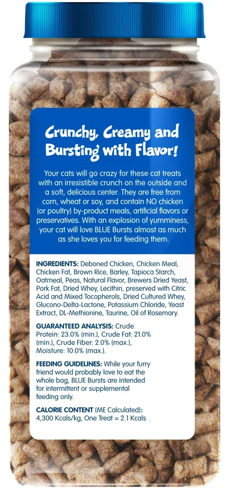 Blue Buffalo Bursts Filled Chicken Cat Treats - Image 2