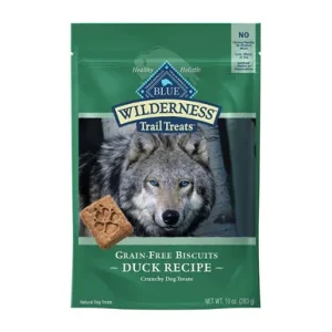 Blue Buffalo Dog Wilderness GF Biscuit Duck 10 Oz.