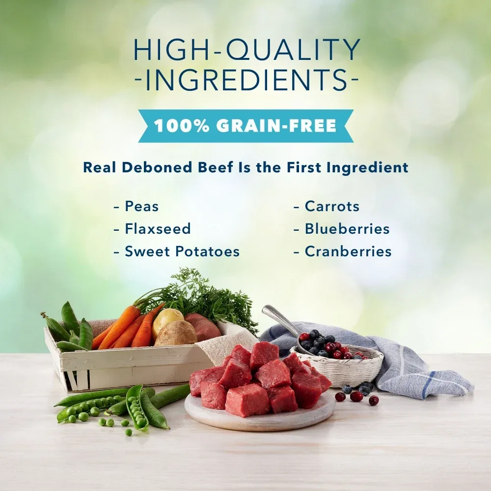 Blue Buffalo Freedom Grain-Free Adult Beef Recipe Dry Dog Food - Image 2