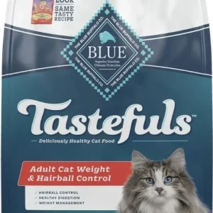 Blue Buffalo Hairball & Weight Control Natural Chicken & Brown Rice Adult Dry Cat Food