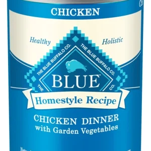 Blue Buffalo Homestyle Recipe Chicken Dinner with Garden Vegetables & Brown Rice Canned Dog Food